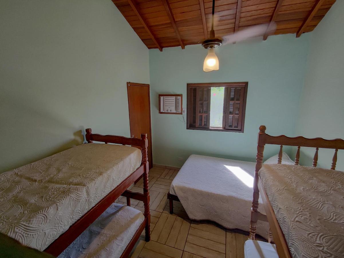 Ilhabela - Casa Praia Curral 2 Dormitorios, Ar-Condicionado, Wi-Fi, Garagem Kültér fotó