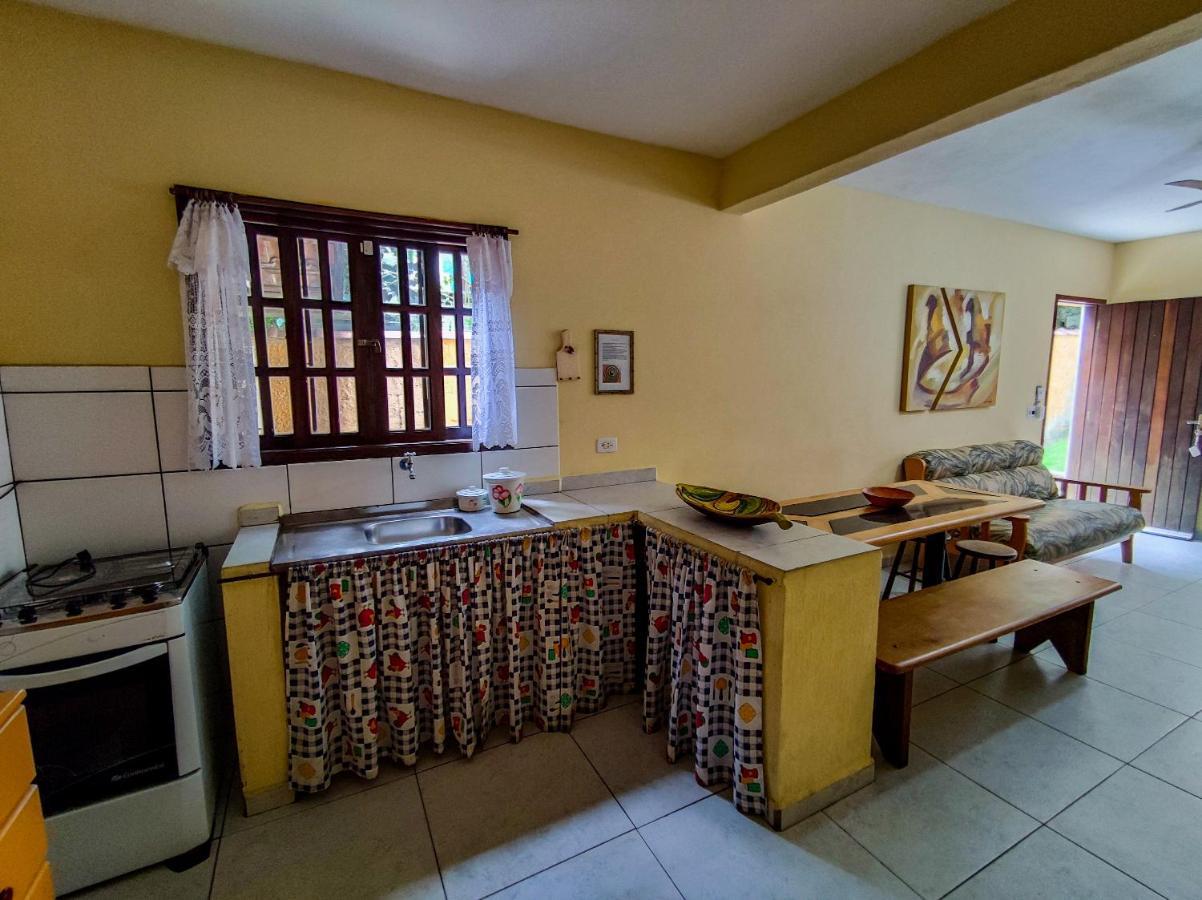 Ilhabela - Casa Praia Curral 2 Dormitorios, Ar-Condicionado, Wi-Fi, Garagem Kültér fotó